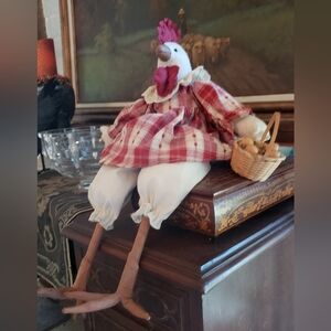 Chicken Doll, Decorative, Vintage